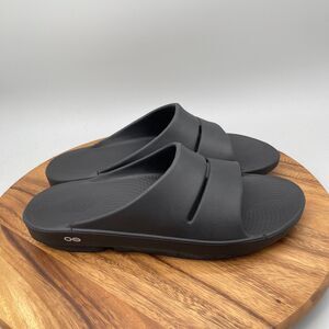 ?Oofos OoLaLa brown thong sandal? Oofos Women main image 4